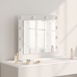 vidaXL Wall Makeup Mirror with Light