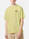 Artwork T-shirt sorbet yellow 180050-7653
