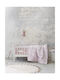 Nima Kinderdecken Einzeln Little Rhino Rosa 100x140cm