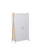 Two Door Wardrobe White