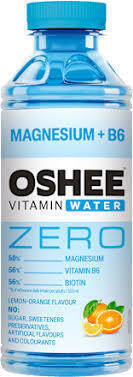 Oshee itamin Water Zero Magnesium + B6 Orange 555ml
