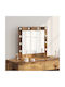 "vidaXL Vanity Mirror Old Wood Glass 60 x 55 x 18 cm"