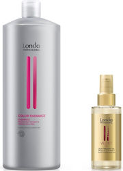 Londa Package Color Radiance Shampoo 1000 Ml + Oil 100 Ml Londa Package Color Radiance Shampoo 1000 Ml + Oil 100 Ml