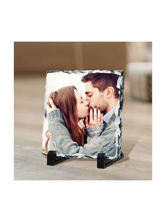 Stone Frame Valentine's Favorite Couple-15x15cm...