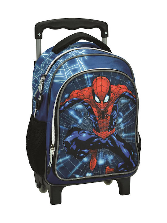 Gim Spiderman Schulranzen Trolley Kindergarten Mehrfarbig 12Liter