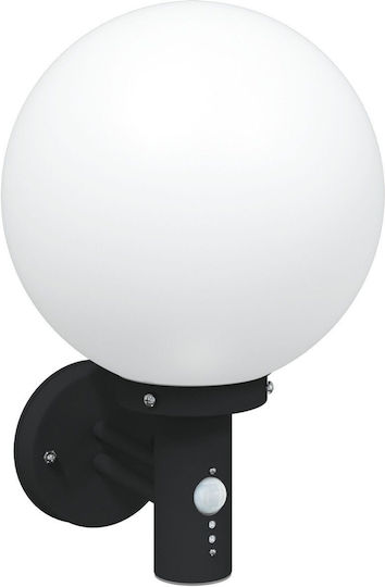 vidaXL Стенно Външно Осветително Тяло E27 IP44 28x25x38εκ.