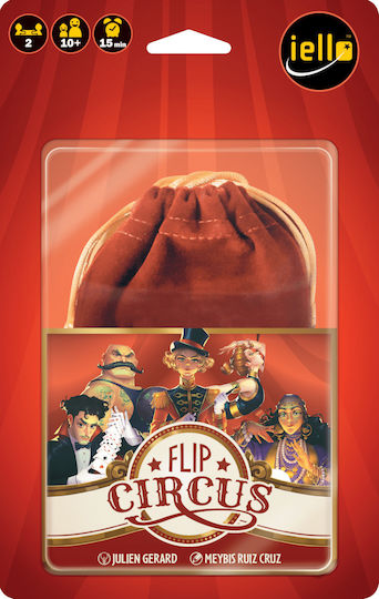 Настолна игра Flip Circus за 2 играчи 10+ години (EN) Iello