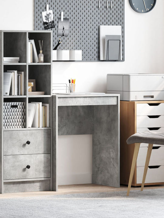 Schreibtisch Holz Cement Grey 60x40x76cm