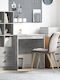 Desk Wooden Cement Grey 70x50x76cm