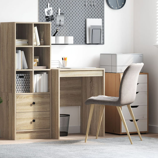 Computer Office Wooden Sonoma Oak 60x50x76cm