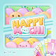 Joc de Societate Happy Mochi pentru 2-6 Jucători 8+ Ani (EN) Zygomatic