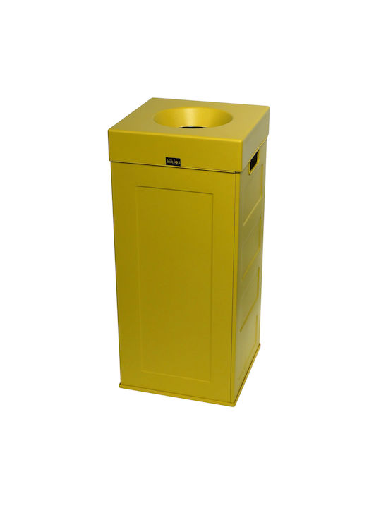 Viomes Waste Bin Recycling Plastic Red 70lt 1pcs