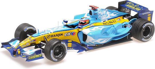 1/18 Renault F1 Team R25 Nr.5 F.alonso 2nd Place Belgian Gp 2005 F1 World Champion Resin