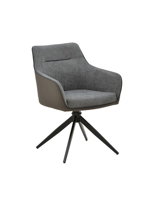 Debra Stühle Küche Grey, Black 1Stück 60x64x83cm