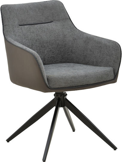 Debra Stühle Küche Grey, Black 1Stück 60x64x83cm