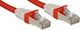 Lindy S/FTP Cat.6 Gigabit Network Cable Ethernet 5m Red