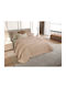 Liolios Home Evelyn Pique Blanket Double 230x260cm Nude