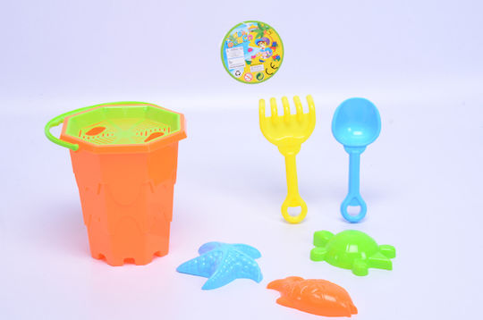 Set găleată de plajă 15x20x9cm 5200430802266 Unitup Utp-e31998