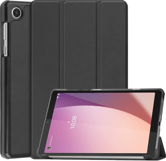 Flip Cover Μαύρη (LENOVO TAB M8 4GEN, TB300XU, TB300FU)