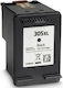 Compatible Inkjet Printer Cartridge HP 305XL 17ml Black 1 Piece