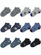 365 Charm Socks Παιδικές Κάλτσες Πολύχρωμες 12 Ζευγάρια