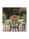 Vidaxl Metal Planter Durable Steel 40 x 40 x 15 cm Other