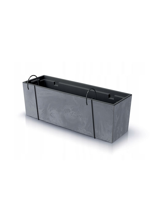 Балконски сандък Urbi с бетонен ефект Duc600ew Marengo