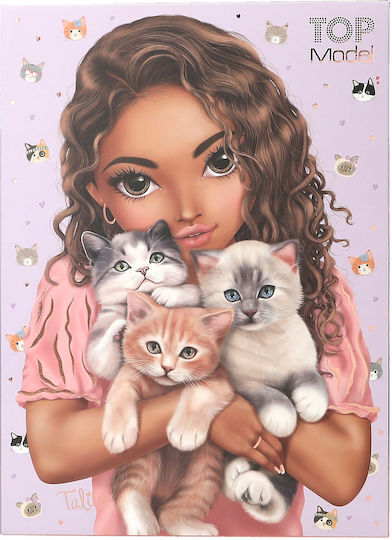 Topmodel Briefset Katzenliebe Sanftes Lila