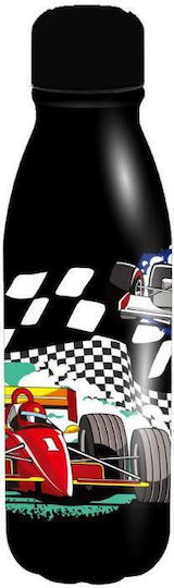 Diakakis Kids Water Bottle Aluminium Black 550ml