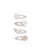 Mimi & Lula Set of Kids Hair Clips with Hair Clip 4pcs