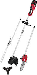 Raider Rdp-bcpsht20 Set Χορτοκοπτικό Μπαταρίας Θαμνοκοπτικό Κλαδευτήρι 40 V 2x2 Ah