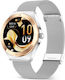 Ksix Lya Smartwatch με Παλμογράφο (Ασημί)