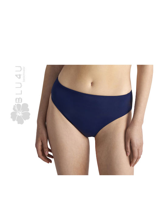 Blu4u Bikini Slip Blau