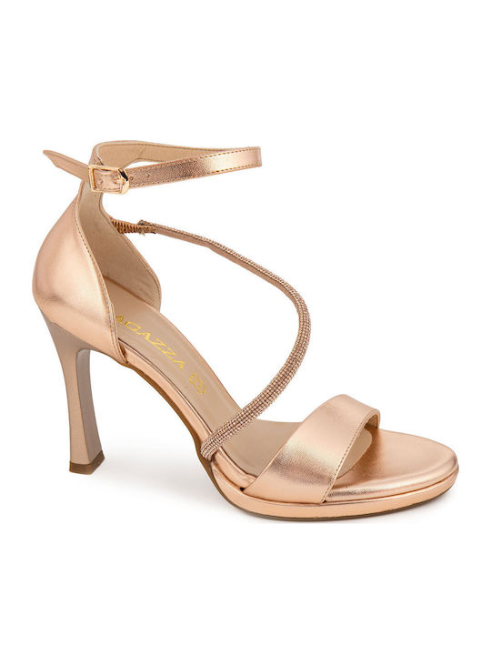 Ragazza Leather Sandals Gold