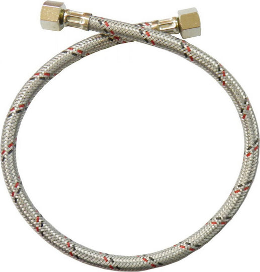 Burner Spiral Hose Straight Female Female 1/4 x 1/4 x 100cm