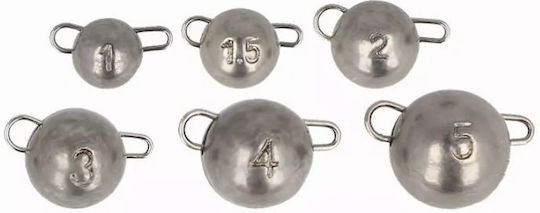 Golden Catch Tungsten Dismountable Sinker Set Natural 1-5g