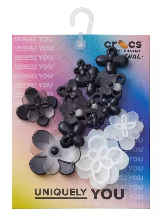 Crocs Джибитс Брошки Черни 5 Броя