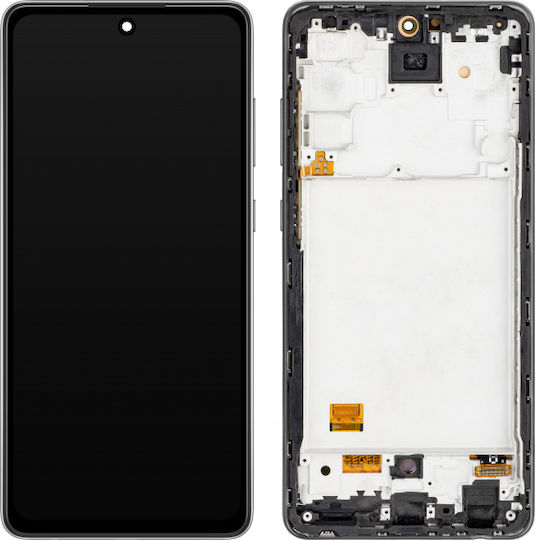 MP O ecran cu Mecanism Tactil pentru Samsung Galaxy A72 5G, A726, A72, A725 (Negru)