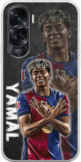 Fotbal Stele Lamine Yamal Honor 90 Lite 5g TPU Flexibil Silicon Transparent