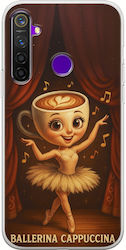 Brainrot Ballerina Cappuccina Realme 5 Pro Flexible Tpu Διάφανη Σιλικόνη Brainrot Ballerina Cappuccina Realme 5 Pro Flexible Tpu Διάφανη Σιλικόνη