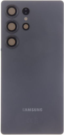 Samsung S938b Galaxy S25 Ultra Akkudeckel Titan Schwarz Service Pack
