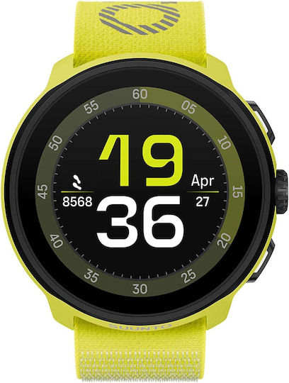 Suunto Run Oțel inoxidabil 46mm Smartwatch (Lime)