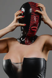 Demoniq BDSM Maske in Schwarz Farbe