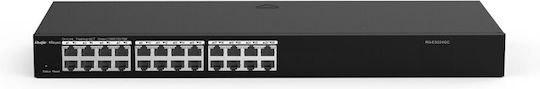 Ruijie RG-ES224GC v2 Managed L2 Switch με 24 Θύρες Gigabit (1Gbps) Ethernet