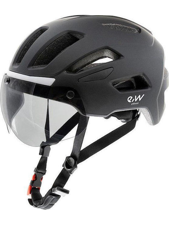 Ewheels Fahrradhelm Schwarz