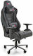 Epipla1.gr Houston 1620 Καρέκλα Gaming Δερματίνης με Ρυθμιζόμενα Μπράτσα Μαύρη