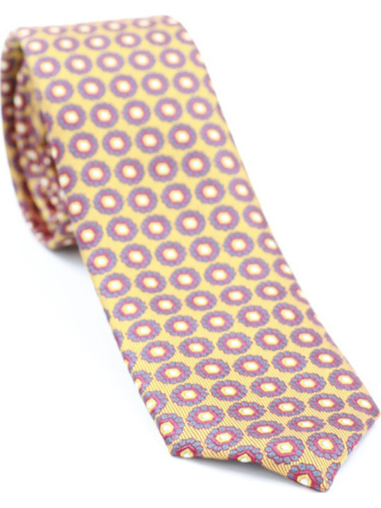 Abstracto Clothing Men's Tie in Orange Color