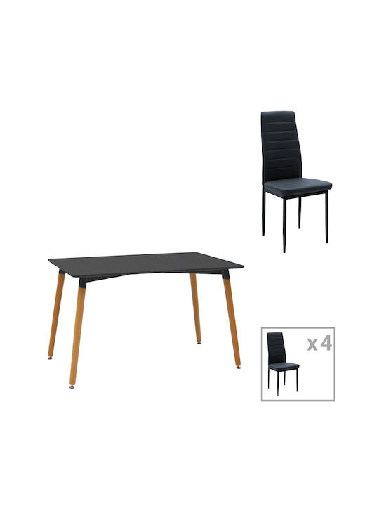 Трапезария Natali-parker 5бр 80x120бр