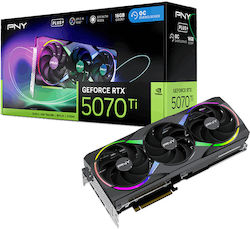 PNY GeForce RTX 5070 Ti 16GB ARGB Overclocked Triple Fan Plus