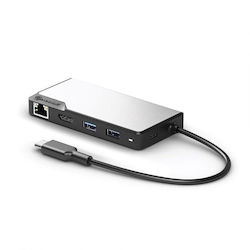 Alogic Fusion Alpha USB-C Докинг станция с HDMI 4K PD Ethernet Alogic Fusion Alpha USB-C Докинг станция с HDMI 4K PD Ethernet